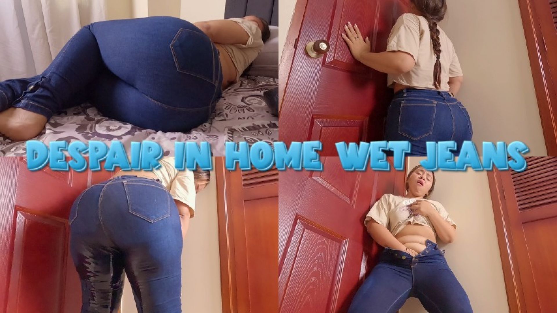 DESPAIR IN HOME WET JEANS - HOLLY