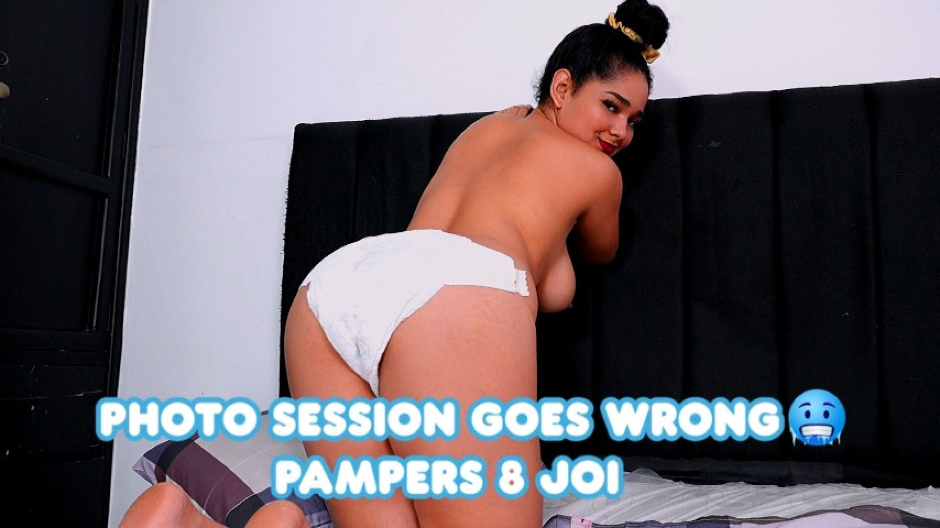 GIANNA - Photo session goes wrong // Pampers 8 JOI