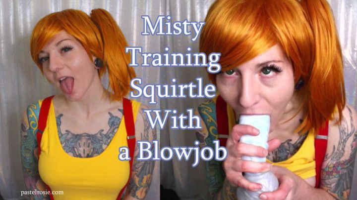 Misty Training Squirtle With a Blowjob