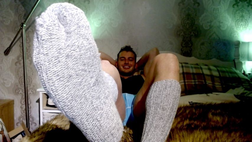 Sweaty Gym Socks + Foot Humiliation