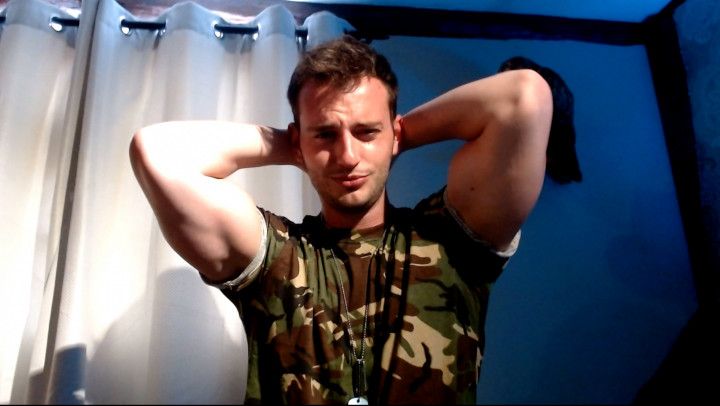 Army Camo Muscle Worship