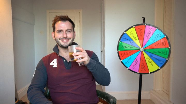 Spinning Wheel Sip Game