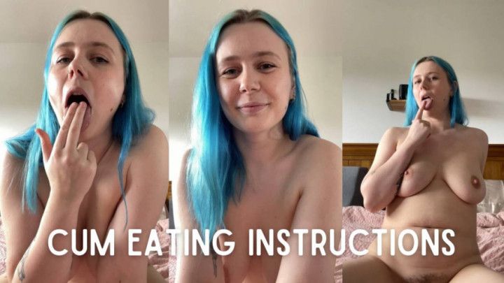 Cum Eating Instructions CEI