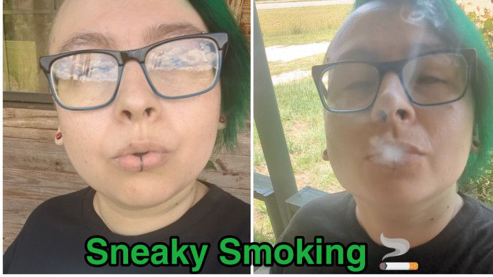 Smoking Chubby Nerd