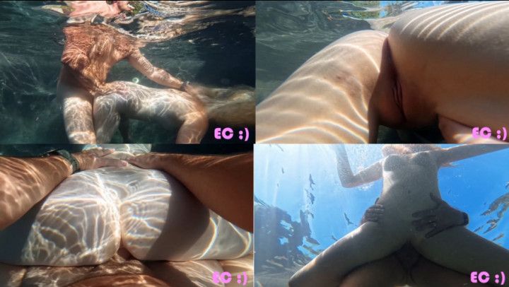 Fucked From Behind Under Water  In Pool 4K