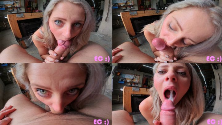 Sensual Blowjob Close Up With Eye Contact 4K