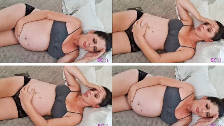 Pregnant - Braxton Hicks or Contractions 1080p