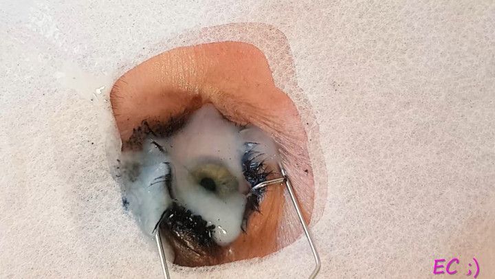 Cum Filled Eye with Speculum