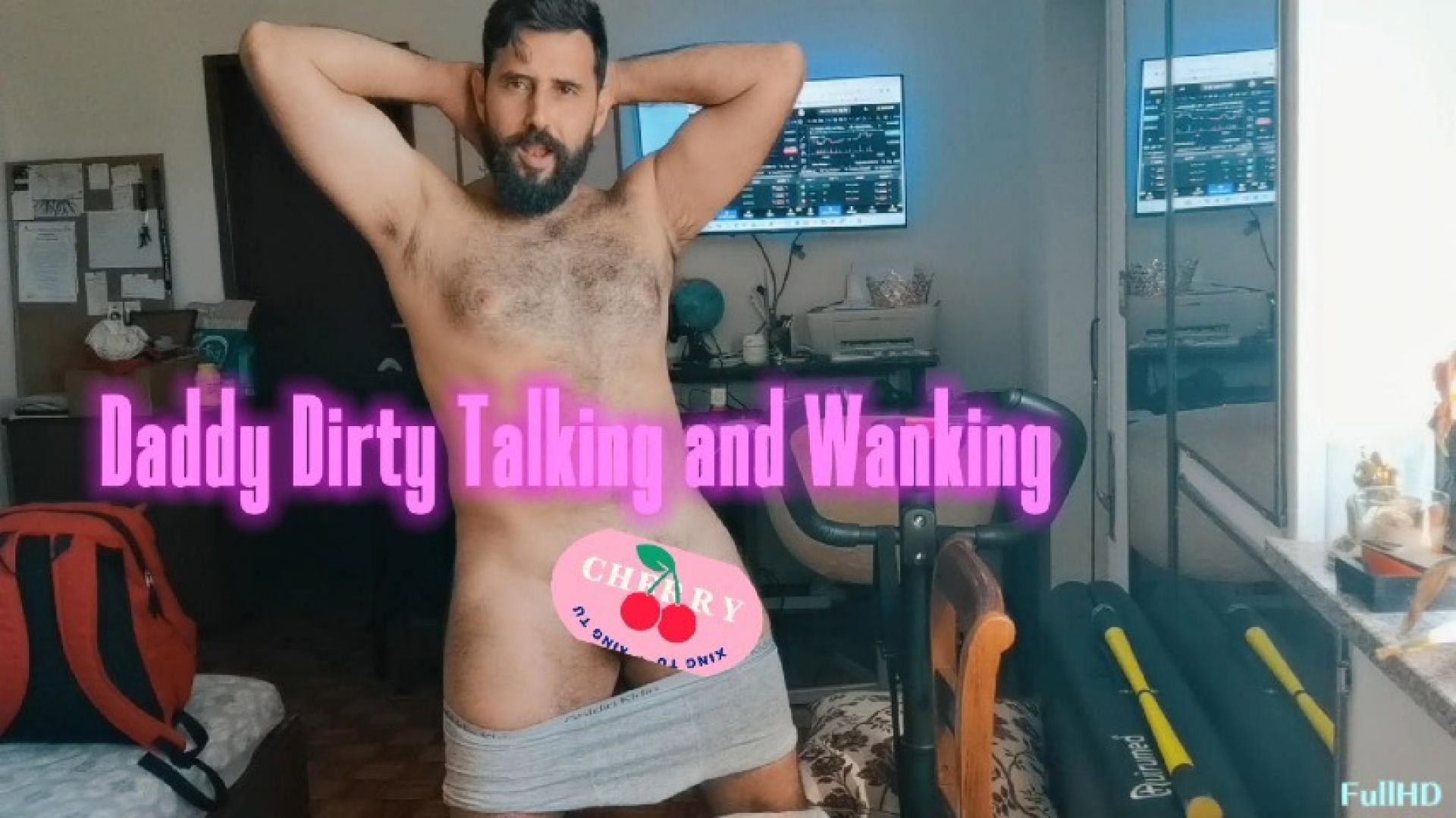 Daddy Dirty Talking and Wanking