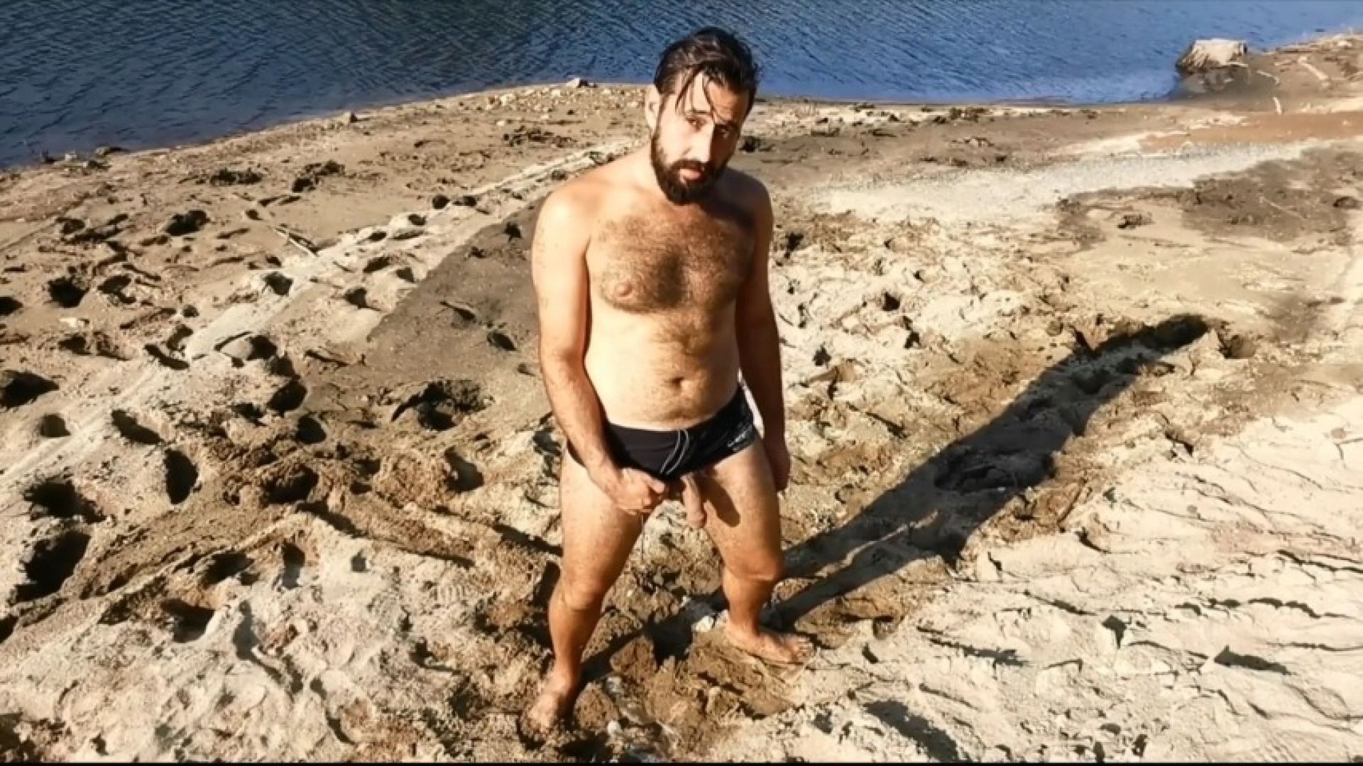 Daddy Tease you with Dirty Feet and pee Outdoors