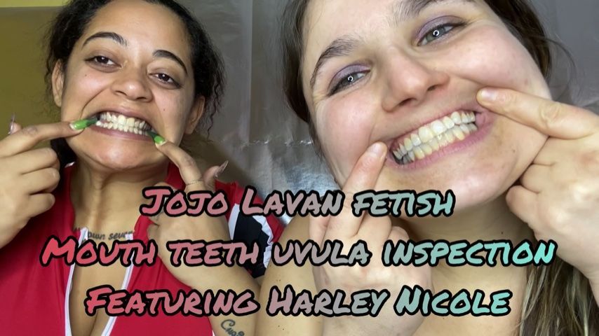 Mouth Teeth Uvula Inspection w Harley