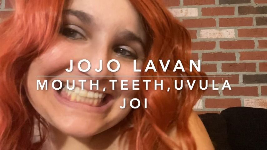 Mouth teeth uvula JOI