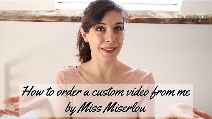 How to order a custom video - free