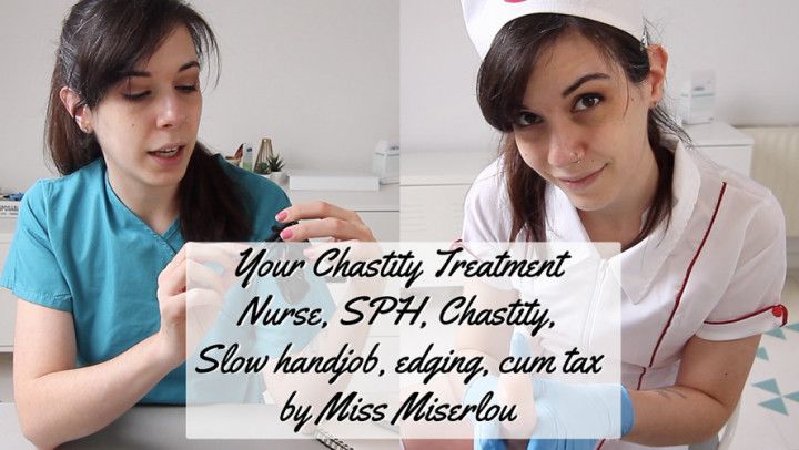 Your chastity treatment - nurse, sph, hj