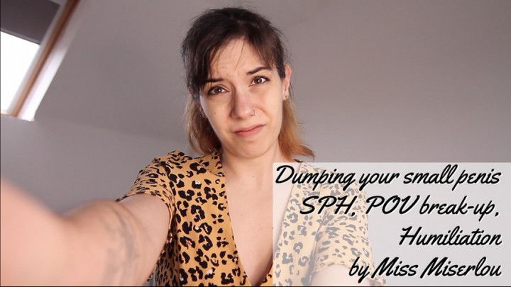 Dumping your small penis - SPH