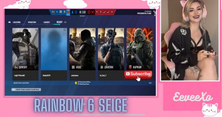 Goth Girl Gaming Rainbow Six Seige