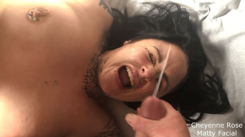 make her cum then jizz on her face