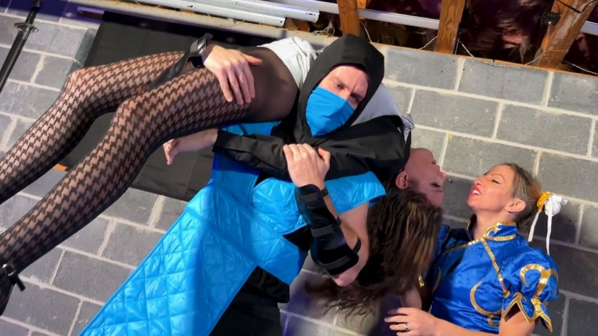 Influencer Beat Up by Chun Li and Sub Zero