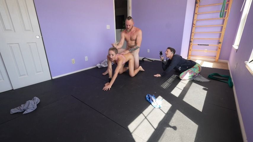 BTS Lora Cross v Andy Savage Sex Wrestling