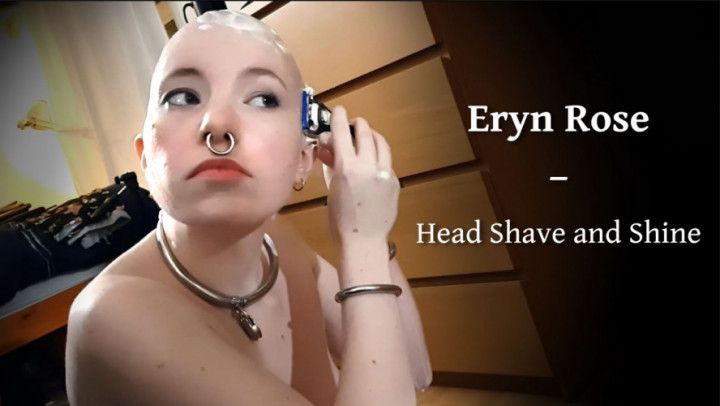 Slave shaves and shines head