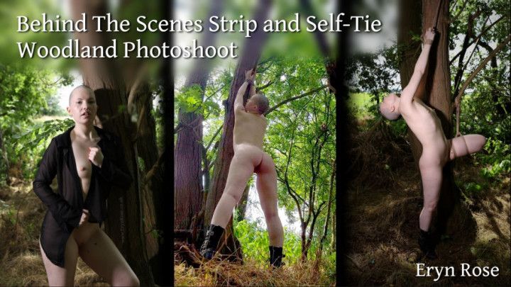 BTS Strip and Self-Tie Woodland Photoshoot