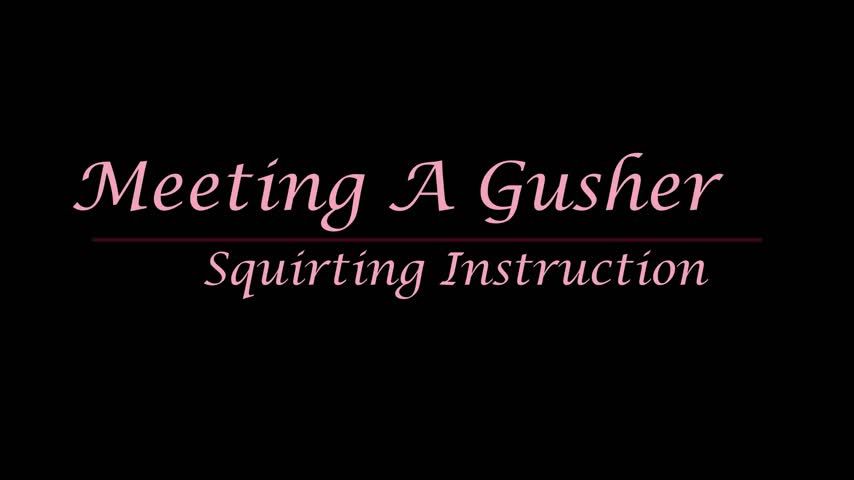 Meeting A Gusher