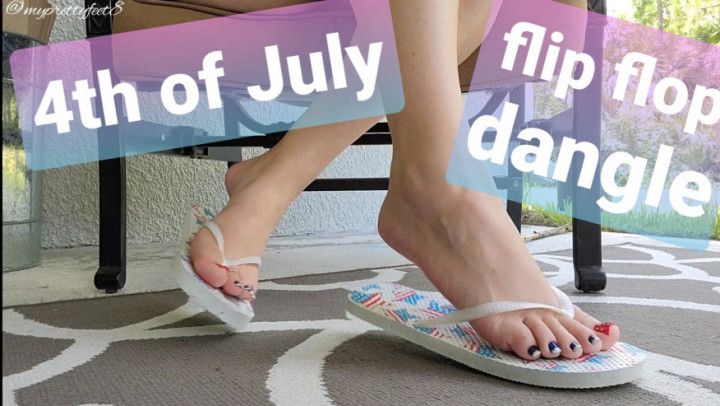 Festive Flip Flop Dangle