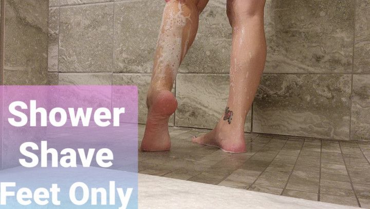 Shower and Shave with myprettyfeet8