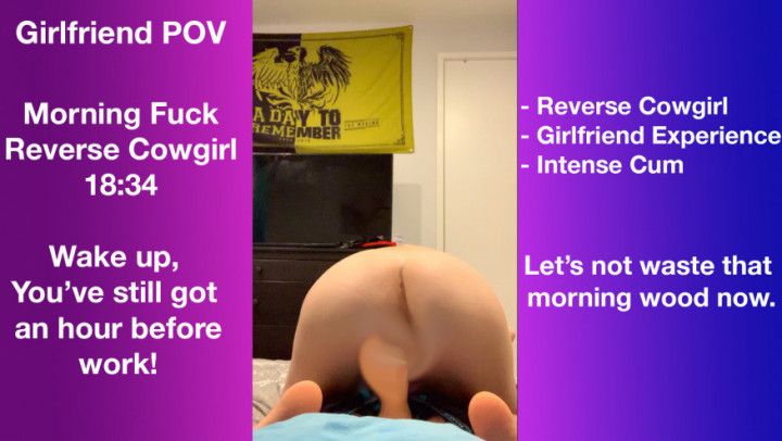 POV Girlfriend Wake Up Morning Cock Ride