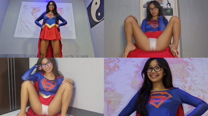 Supergirl Panty Tease