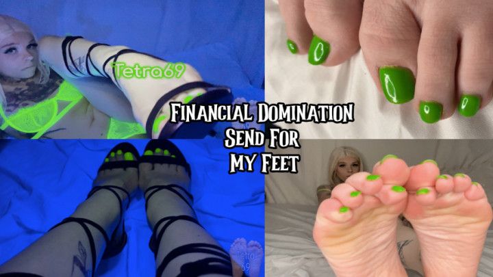 Financial Domination Send For My Feet