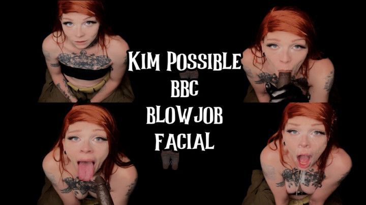 Kim Possible BBC Blowjob Facial