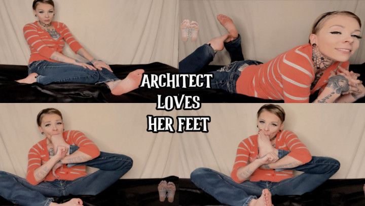 Architect Loves Her Feet