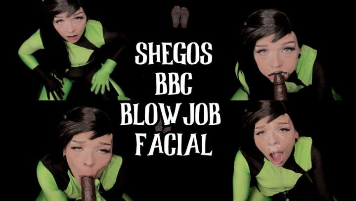 Shego's BBC Blowjob Facial