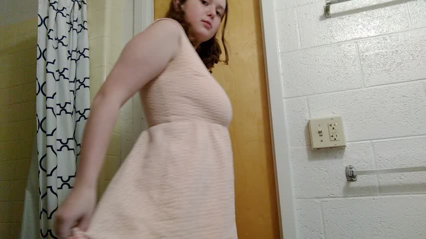 Baby Girl Shows Off New Dress