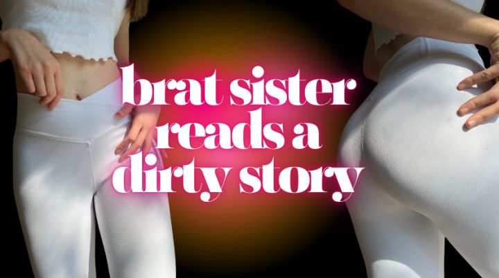 Sister Reads Dirty Book &amp; Cums