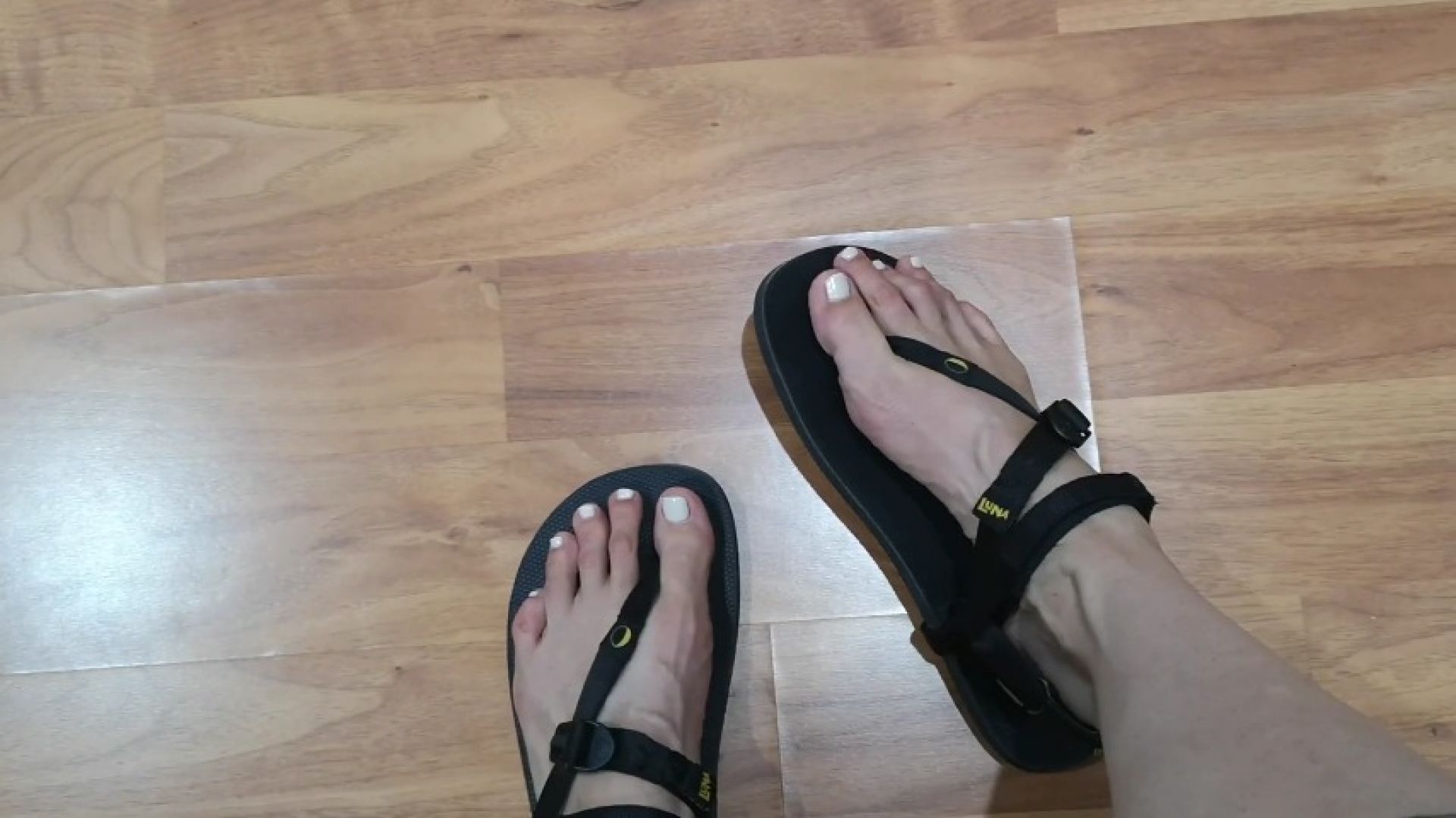 Monday's Feet in Luna Sandals