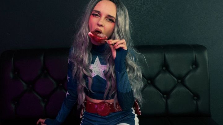 StarGirl Cosplay - Eating ice cream