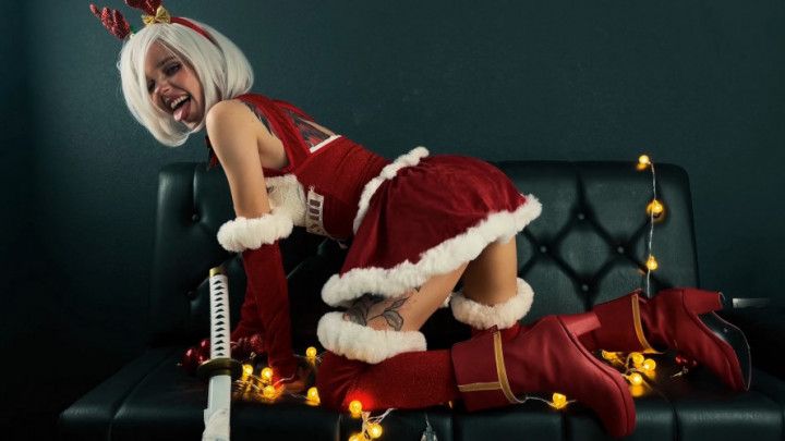 Nier Automata Cosplay - Christmas - I'd Like You For Holiday