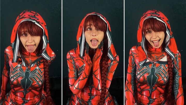 Carnage Cosplay - Moans and Ahegao
