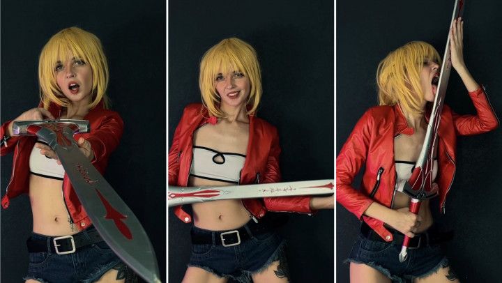 Mordred - Sexy Dance With Saber - FGO Casual Cosplay