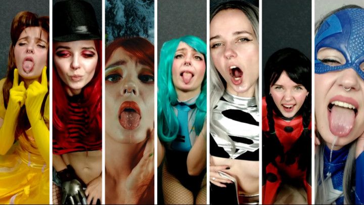 AHEGAO FACE COSPLAY COMPILATION VOL.3