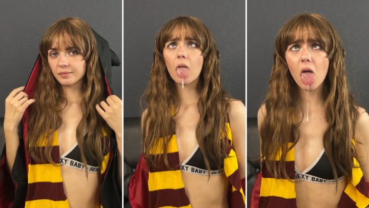 Hermione's Ahegao Face - Hogwarts Legacy