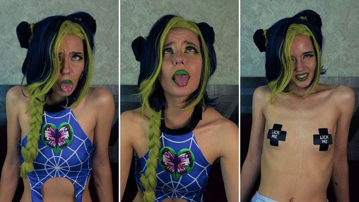 JoJo's Bizarre - Jolyne Cujoh Silly Ahegao Face