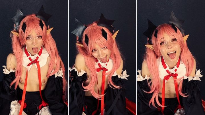 Krul Tepes Cosplay - Silly Ahegao