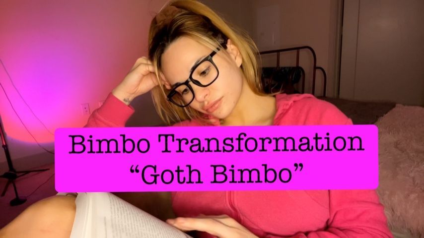 Bimbo Transformation Goth Bimbo