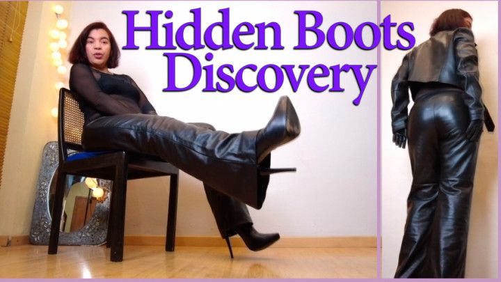 Hidden boots discovery