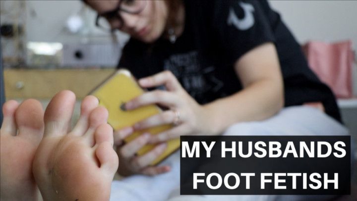 Finding My Hubby's Secret - Foot Fetish