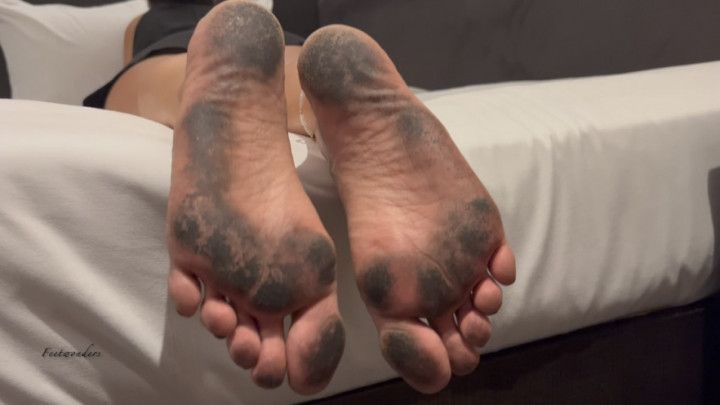 After my foot fetish party