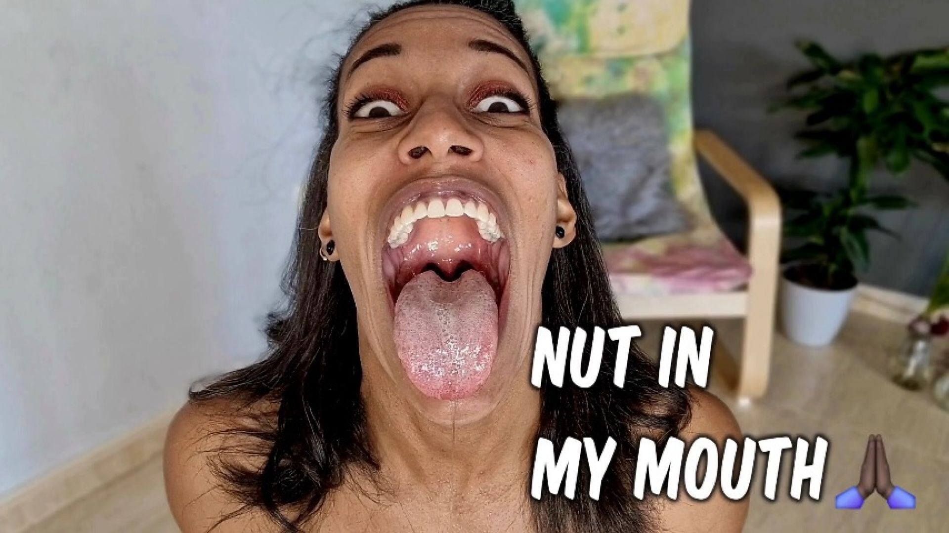 Nut in my mouth